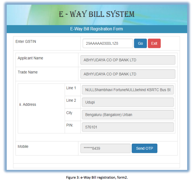 Registering and Enrolling for e-Way Bill Systems