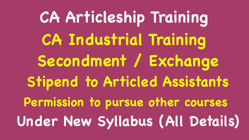 CA Articleship Training