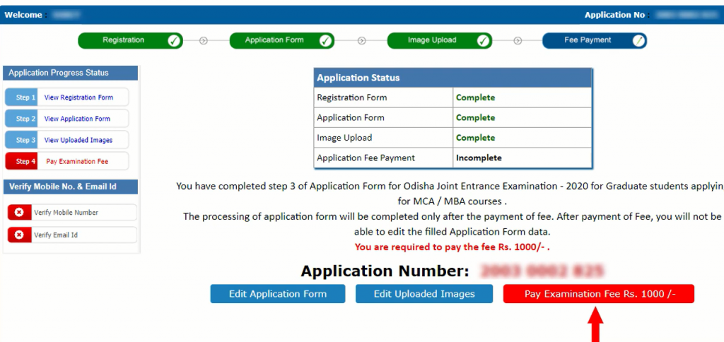 ojee-2021-application-form-correction