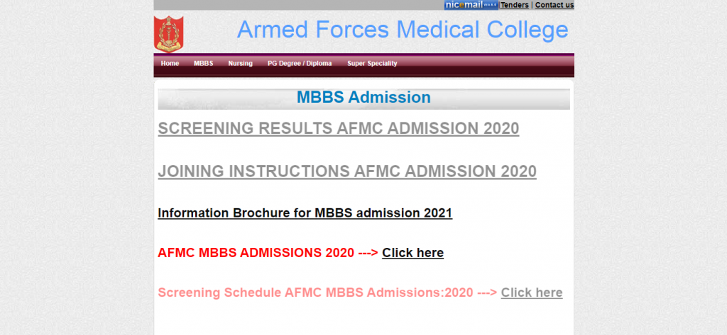 AFMC-MBBS-Admission