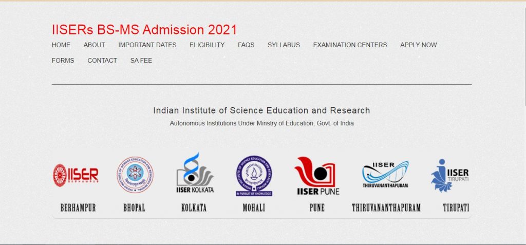 IISER-Results