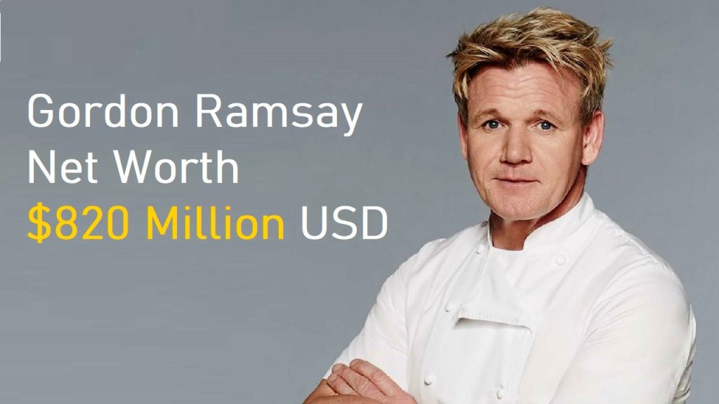 Chef Gordon Ramsay Net Worth