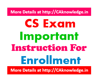 CS Exam Important Instructions for Exam Form June 2016
