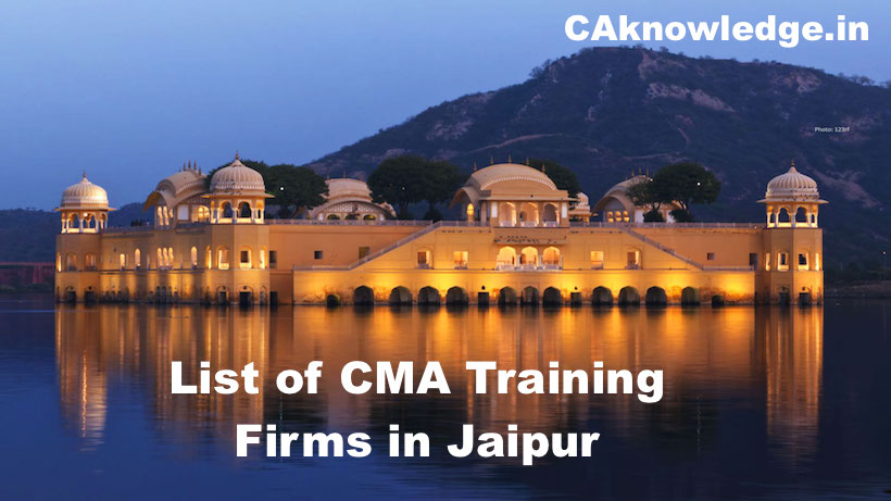 CMA Firms in Jaipur