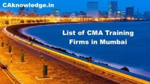 Top CMA Firms in Mumbai