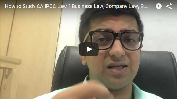 8 tips on how to study company law at IPCC level