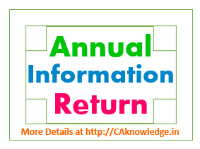 Annual Information Return CAknowledge
