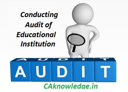 Conducting Audit of Educational Institution CAknowledge