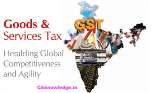 When will GST be applicable CAknowledge