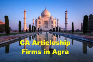 CA Articleship Firms Agra