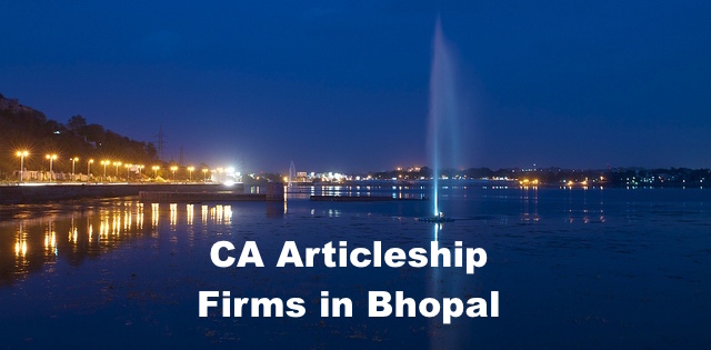 CA Articleship Firms Bhopal