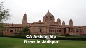 CA Firms in Jodhpur