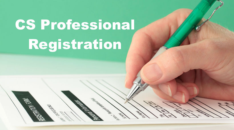 CS Professional Registration