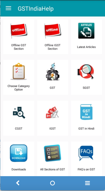 GST App, GST Offline Android App, GST India App