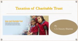 Taxation of Charitable Trust