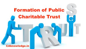 Formation of Public Charitable Trust Under The State Trusts Act