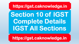 Section 10 of IGST