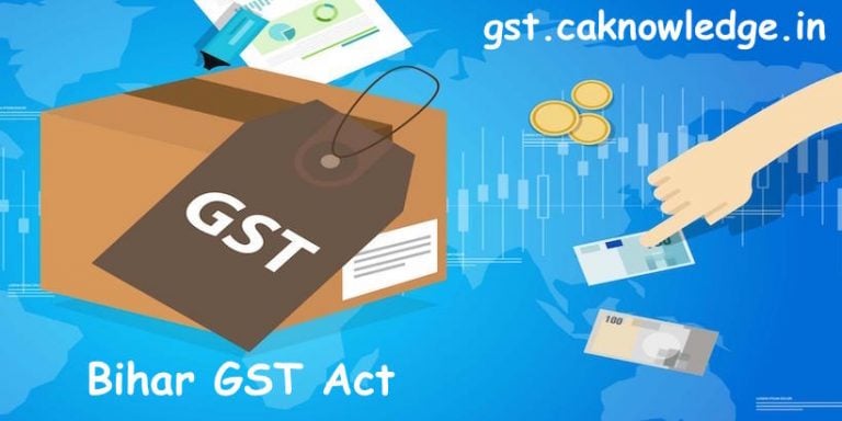 Bihar GST Act 2017