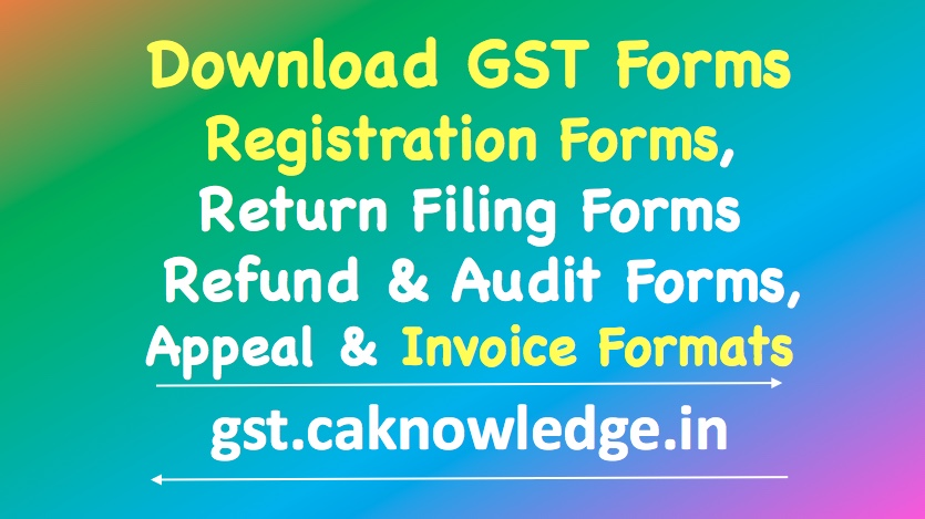 GST Forms