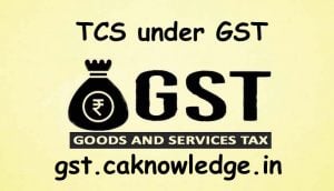 TCS under GST