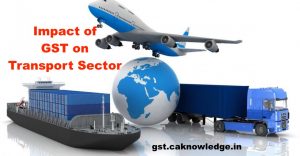 Impact of GST on Transport Sector