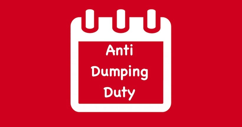 Anti Dumping Duty