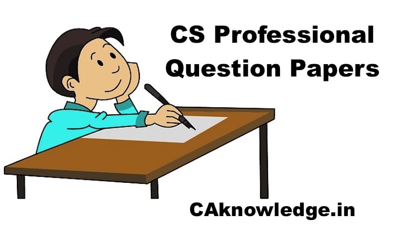 CS Professional Question Papers