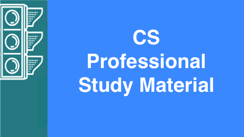 CS Professional Study Material