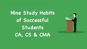 Nine Study Habits of Successful Students