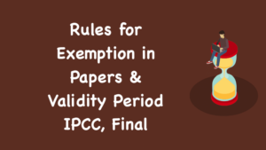 Rules for Exemption in Papers