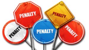 Various Fines & Penalties Chart under Companies Act 2013