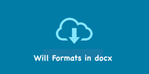 Will Formats in docx
