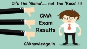 CMA Exams Failures