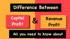 Capital Profit and Revenue Profit
