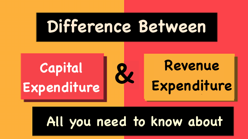 difference between revenue and expenditure