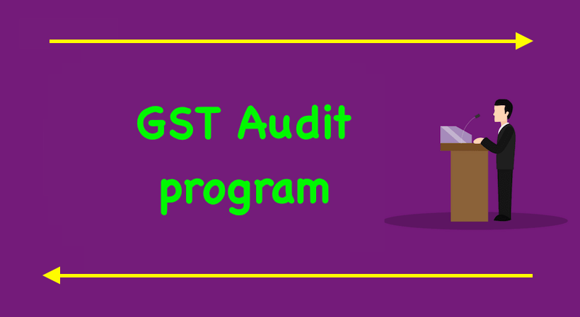 GST Audit program