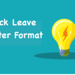 Sick Leave Letter Format
