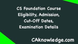 CS Foundation Course