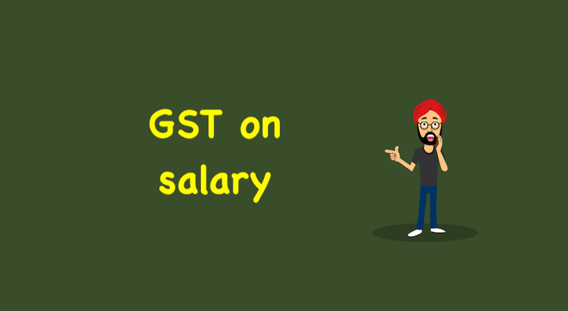GST on salary