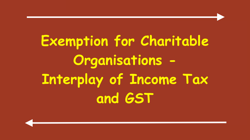 Exemption for Charitable Organisations