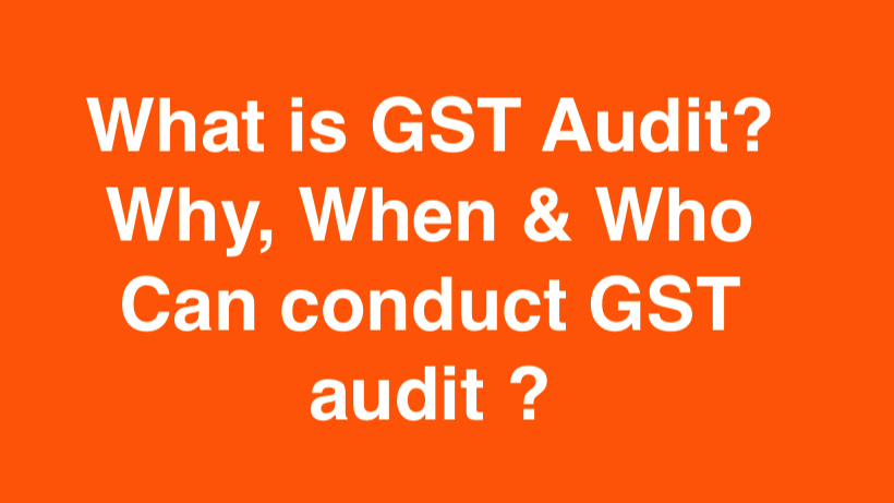 What is GST Audit?