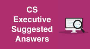 CS Executive Suggested Answers June