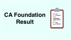 CA Foundation Result