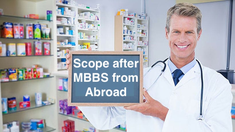 Scope after MBBS from Abroad