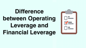 Difference between Operating Leverage