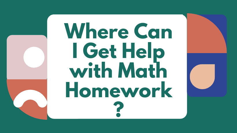 Help with Math Homework