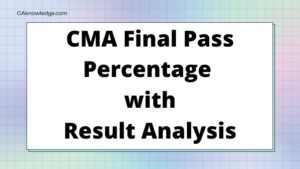 CMA Final Pass Percentage