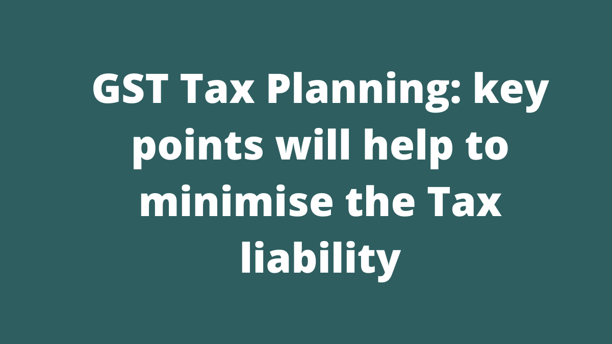 GST Tax Planning