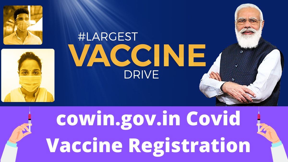cowin.gov.in - Covid Vaccine Registration for 18 years link & Process