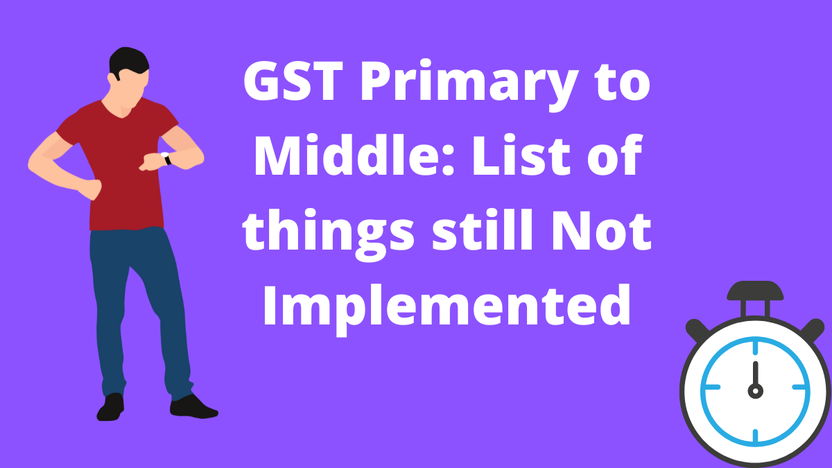 GST Primary to Middle